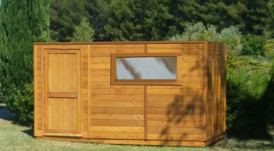 Chalet toit plat