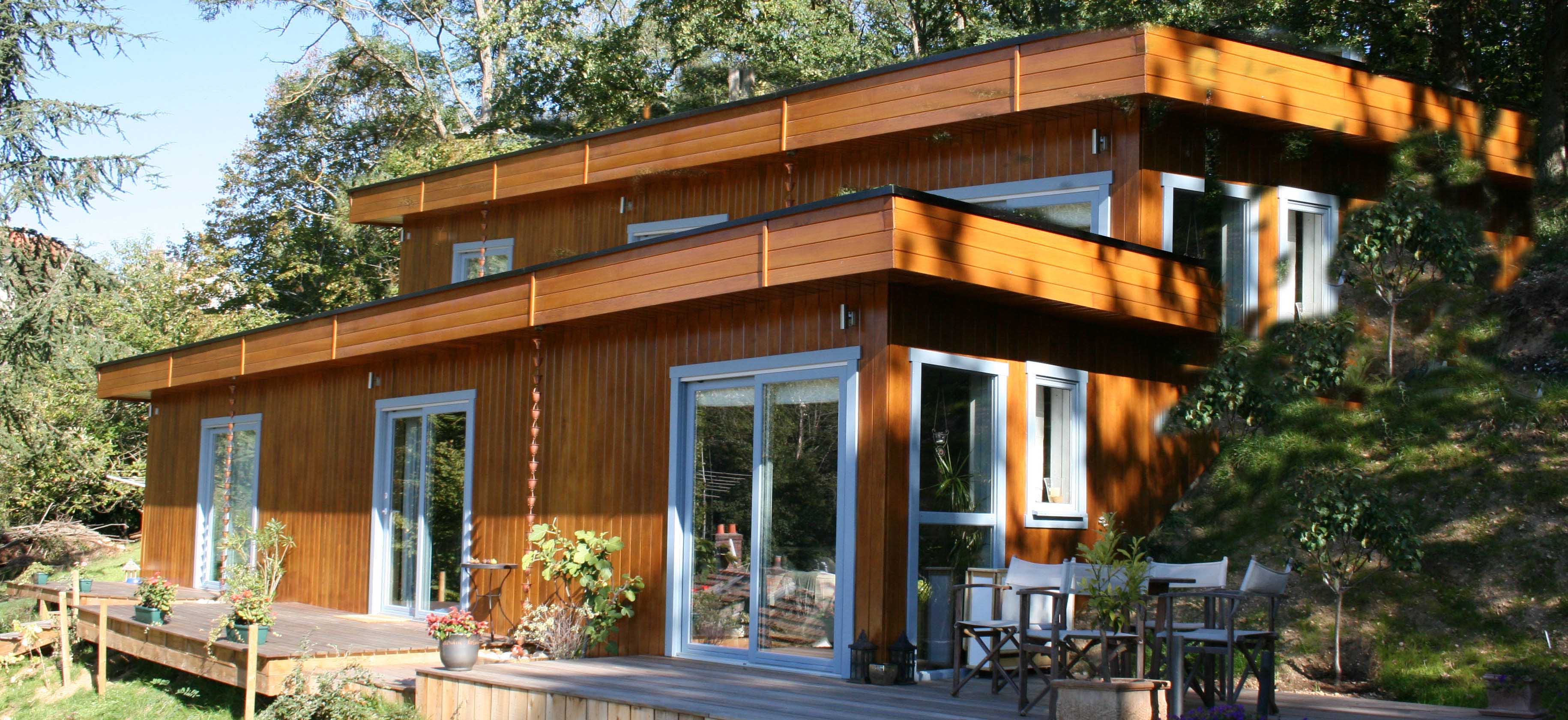 Extension en bois