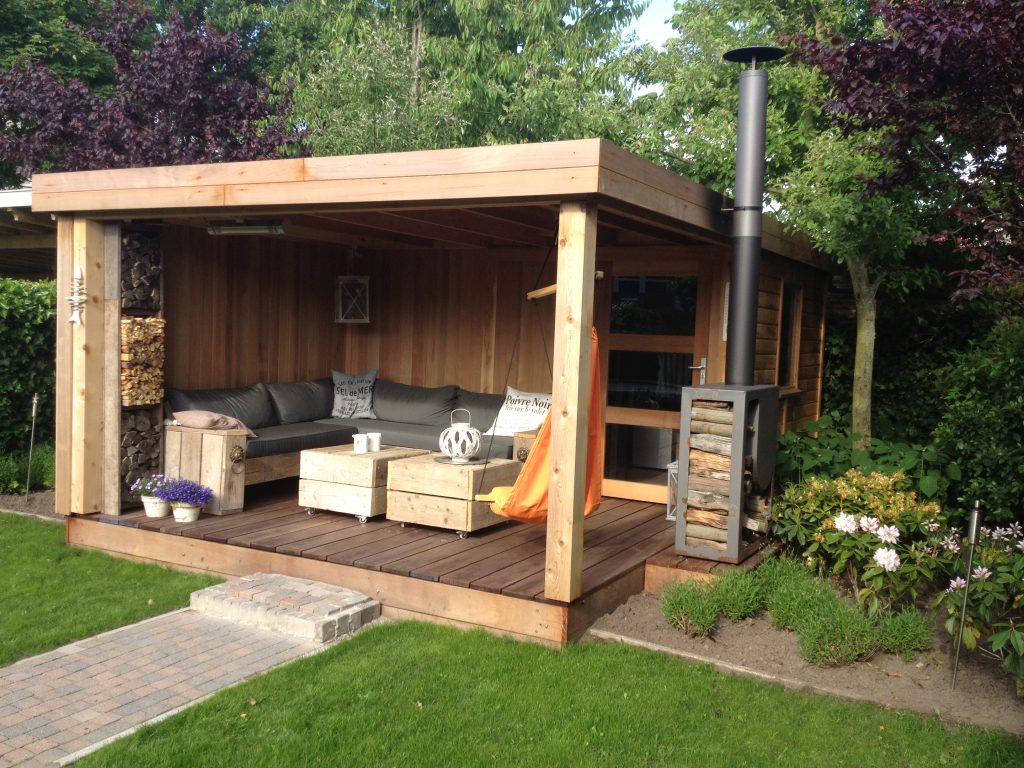 avignon abri toit plat design